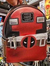 Mochila Metálica Loungefly Marvel Deadpool Nueva con Etiquetas