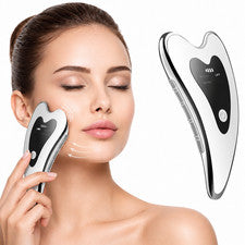Masajeador facial eléctrico vibración herramienta facial dispositivo portátil para el cuidado de la piel