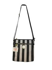 Nuevo Bolso Bandolera Sydney Love Trends Colección Rayas - Blanco y Negro Nuevo con Etiquetas