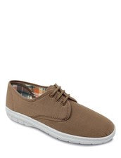 Zapato con cordones de lona de corte ancho para hombre de Chums