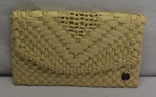Bolso de Mano Billabong Caught Up Papel Tejido Natural Bronceado 10.5" x 6.5" 1260816
