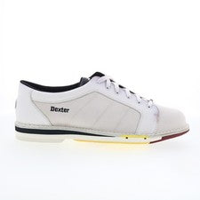 Zapatos de boliche atléticos con cordones de cuero blanco Dexter SST B785-19 para hombre 15