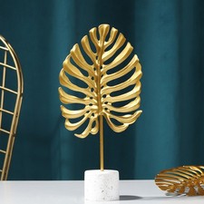 Adornos para Estantes Accesorios Decorativos Hogar Hierro Monstera Artesanía