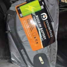 Bolsa eléctrica nueva con etiquetas diseñada por FUL