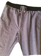 Pantalones deportivos grises de moda Leadingstar con bolsillos y elásticos ¡en grandes para hombre!