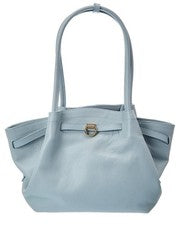 Bolso italiano de cuero Alix con asa superior para mujer