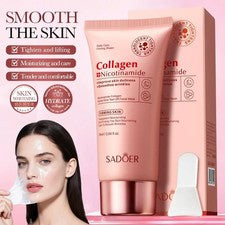 Mascarillas exfoliantes faciales nicotinamida cuidado coreano de la piel blanqueador hidratante anti