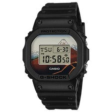 Casio G-SHOCK DW-5600KHSH25-1JR 2026 Hokusai diseño artístico rojo monte Fuji Nuevo en Caja