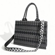 Moda Elegante Para Mujer Bolso de Mano Informal Gran Capacidad Bolso de Hombro Ajustable