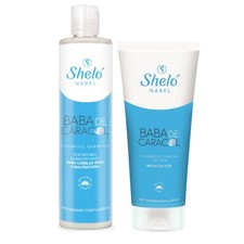Champú Baba de Caracol 530ml + Crema Facial Baba de Caracol 250ml, Shelo NABEL