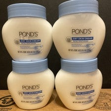 Paquete de 4 - Crema para piel seca, hidratante facial, 10,1 oz (286 g)