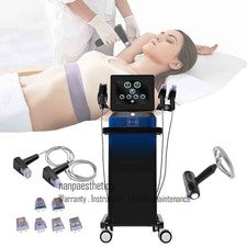Máquina de cuidado de la piel facial fraccional 3 en 1 R-F martillo frío estiramiento facial antienvejecimiento