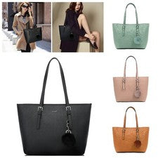 Mode Schultertaschen Damen Umhängetasche College Schule ​Arbeit Shopper Groß