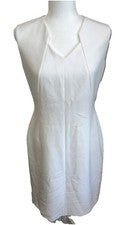 Vestido para mujer Hugo Boss blanco sin mangas talla 6 $545
