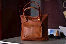 Mujer Bolso de Mano de Cuero Bolso de Mano Monedero Cartera Carryall...