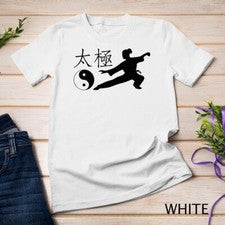 Camiseta de regalo de arte marcial de Tai Chi para mujer Camiseta unisex