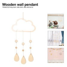 Decoración de Pared Decoraciones Colgantes Nubes Gotas de Lluvia Hogar Salón