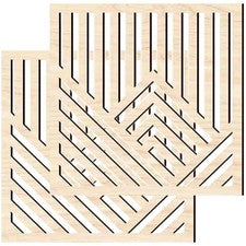 2 Piezas Colgantes de Pared Decoración Paneles Decorativos Accesorios para el Hogar