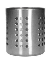 Escurridor de acero para utensilios con ranuras Portautensilios de cocina