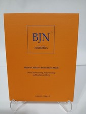 BJN Cosmetics (paquete de 5) loción de hidrocelulosa máscaras faciales para el cuidado de la piel