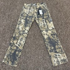 Pantalones de mezclilla para hombre Refinery Republic 29/30 calce ajustado estampado camuflaje carga utilitaria nuevos c