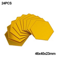 24 PIEZAS Pegatinas de Pared 3D Espejo Hágalo Usted Mismo Vinilo Calcomanía Extraíble Decoración del Hogar