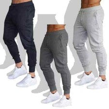 Pantalones Largos Deportivos Ropa De Gimnasio Chándal De Moda Casual Para Hombre