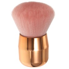 Pinceles de mango corto de 1 pieza - utiliza pinceles de maquillaje herramientas de belleza (rosa)