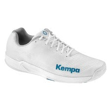KEMPA WING 2.0, Botas de Balonmano, Blanco/Azul Profundo