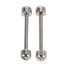 2pcs Watch Strap Screw Tube Rods | 14mm Stainless Steel Lug Pins for Easy Band