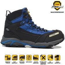 BOTINES DE SEGURIDAD PARA HOMBRES PUNTERA DE ACERO IMPERMEABLES SENDERISMO TRABAJO TAINERS ZAPATOS TALLA