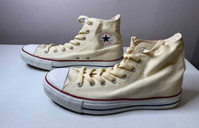 Zapatillas deportivas Converse Chuck Taylor All Star Hi Top unisex crema TOTALMENTE NUEVAS UK9 EU42.5