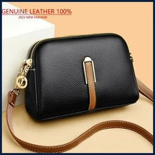 Bolso de mano de diseñador de cuero de vaca con solapa de lujo para mujer Bolsos de mensajero Bandolera