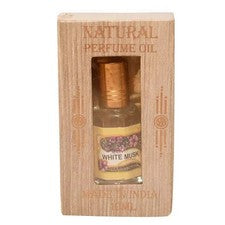 Aceites de perfume naturales con fragancia de almizcle blanco de larga duración India spray unisex 10 ml