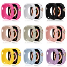 Funda de silicona suave marco de parachoques para Apple Watch Ultra 3 / Ultra 2 49 mm