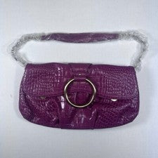 Cartera con correa para el hombro rosa patrón de cocodrilo asa superior bolso para mujer pequeño defecto”