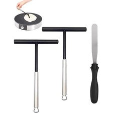 Panqueques Espátula Pastel Esmalte Raspador Panqueques Cocina Metal