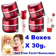4X Suero de Colágeno Trylagina 12XGet Espuma Libre + Protector Solar Naturalmente Rejuvenecimiento