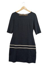 Vestido s.Oliver T. 36 azul oscuro rayas