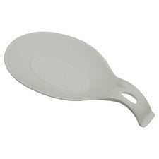 Soporte para utensilios de cocina de silicona resistente al calor de 4,72", gris claro 1 pieza