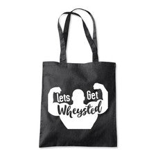 Bolso de compras de playa Lets Get Wheysted para gimnasio ganancias