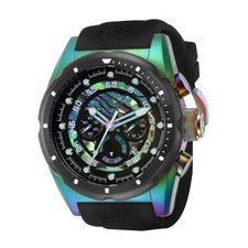 Reloj Invicta Speedway para hombre con esfera de abulón 50 mm NEGRO - 41562 - NUEVO