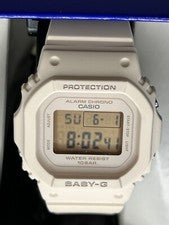 Casio Reloj Digital Mujer Baby-G Cronógrafo Rosa Beige Correa Resina BGD-565-4