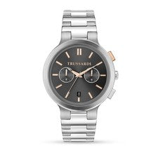 Trussardi Loud – Reloj Hombre Acero Gris Multifunción (R2453164005)