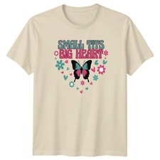 Camiseta pequeña Big Heart para mujer regalo de cumpleaños para ella