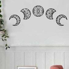 1X (5 piezas decoración de pared de madera para sala de estar del hogar Q9P4) 1776