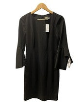 Vestido Taylor negro para mujer talla 4 cambio cremallera manga campana