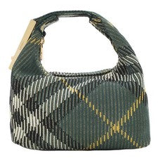 Bolso de Lona Burberry Ivy Check Peg Mini 8082042