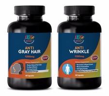 Pastillas antioxidantes - CABELLO GRIS - COMBO ANTIARRUGAS 2B - extracto de aloe vera orgánico