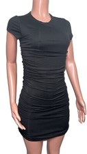 Mini Vestido Forever 21 Informal Chic Fiesta Lbd Acanalado Bodycon Y2K De Colección 2K Club M